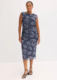 Robe midi en mesh, bonprix