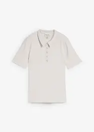 Polo en viscose extensible, bonprix