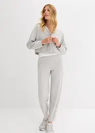 Pantalon barrel en viscose mélangée un peu brillante, bonprix