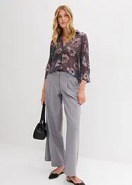 Blouse oversize en crêpe léger, bonprix