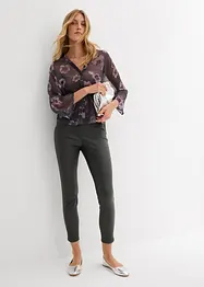 Pantalon extensible et brillant, bonprix