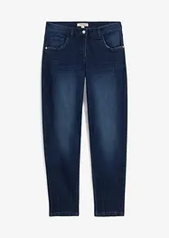 Jean barrel taille mi-haute, bonprix