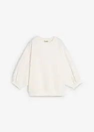 Sweat oversize 100% coton, bonprix