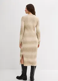 Robe pull longue et douce en laine mélangée, bonprix