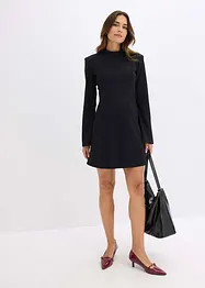 Robe courte trapèze à manches trompette, bonprix