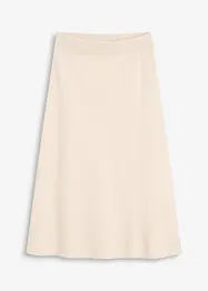 Jupe évasée en maille, bonprix