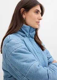 Doudoune en denim, bonprix