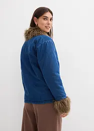 Veste en jean légèrement rembourrée, bonprix