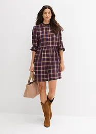 Robe courte en viscose douce, bonprix