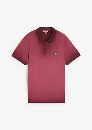 Polo en maille piquée, aspect délavé, bonprix