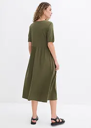 Robe midi 100% coton, bonprix