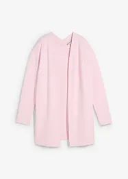 Long gilet molletonné en coton mélangé, bonprix