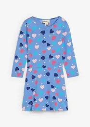 Robe fille à manches longues en jersey de coton, bonprix