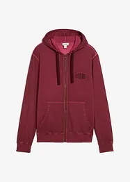 Sweat zippé à capuche, bonprix