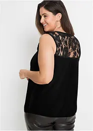 Top en viscose extensible mélangée, bonprix