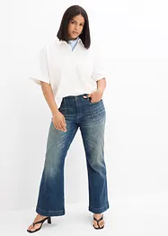 Jean flare, taille mi-haute, bonprix
