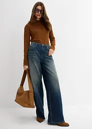 Jean large taille haute, bonprix