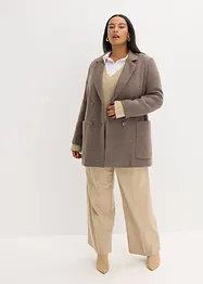 Manteau court aspect laine, bonprix