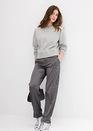 Sweat oversize avec détail strass, bonprix