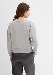 Sweat oversize avec détail strass, bonprix