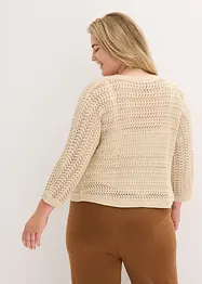 Boléro en crochet, manches coudes, bonprix
