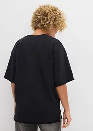 T-shirt long 100% coton, bonprix