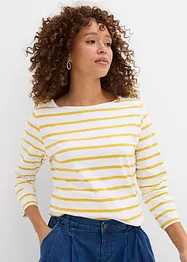 T-shirt manches longues coton, bonprix