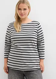 T-shirt manches longues coton, bonprix
