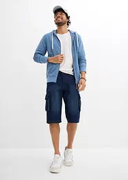 Sweat zippé à capuche, bonprix
