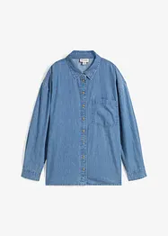 Chemise en jean oversize 100% coton, bonprix
