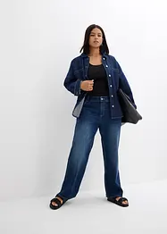 Surchemise oversize en jean 100% coton, bonprix