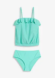 Tankini bandeau (ens. 2 pces) avec bretelles multipositions, bonprix