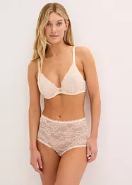 Soutien-gorge triangle avec dentelle florale, bonprix