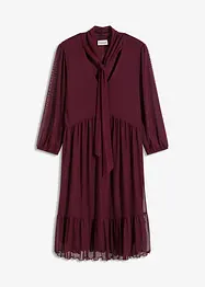 Robe en jersey et mesh, bonprix