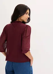 Blouse en mesh, bonprix