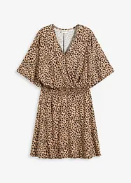 Robe en jersey style portefeuille, bonprix