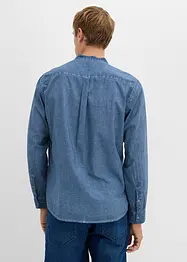 Chemise manches longues aspect délavé, bonprix