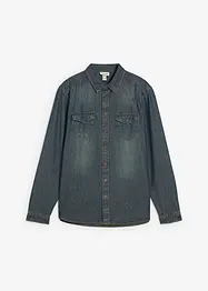 Chemise en jean 100% coton, bonprix