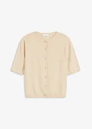 Gilet en maille fine à manches courtes, bonprix