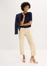 Gilet en fine maille de viscose mélangée, bonprix