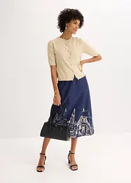 Gilet en maille fine à manches courtes, bonprix