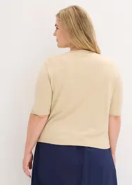 Gilet en maille fine à manches courtes, bonprix