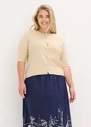 Gilet en maille fine à manches courtes, bonprix