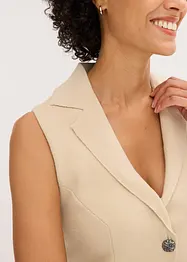 Gilet sans manches en maille, bonprix