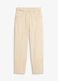 Pantalon en satin à jambes fuselées, bonprix