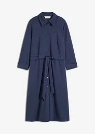 Robe-chemise en jersey milano, bonprix