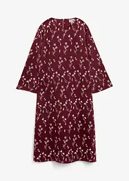 Robe midi florale 100% viscose, bonprix
