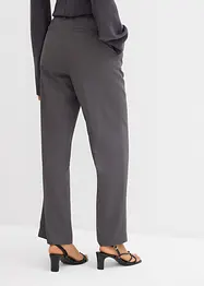 Pantalon à pinces, coupe légèrement barrel, bonprix