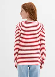 Lot de 3 T-shirts manches longues 100% coton, bonprix