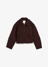 Veste courte en matière néoprène, bonprix